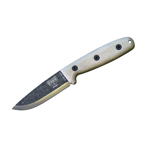ESEE-RB3-BO ESEE-RB3 Black Oxide Coating Pouch Sheath