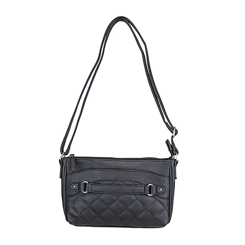 Picture of NcStar BWS001 Quilted Cross Body Bag&#44; Black