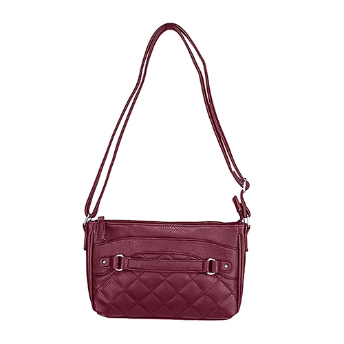 Picture of NcStar BWS003 Quilted Cross Body Bag&#44; Red