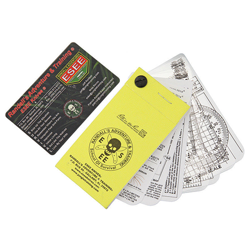 Pocket Navigation & Survival Cards with RIR NP