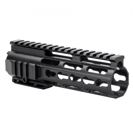 AW13220 6.75 in. Keymod AR Hand Guard, Black Matte