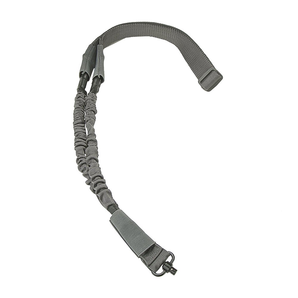 Picture of NcStar AQDBS1U Single Point Bungee Sling with Quick Detachable Swivel - Urban Gray