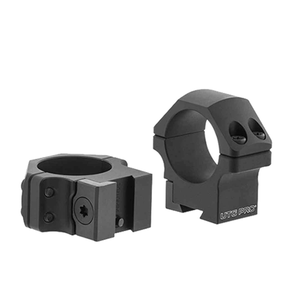 Picture of Leapers RDU013010 UTG Pro P.O.I Dovetail Low Rings&#44; Matte Black