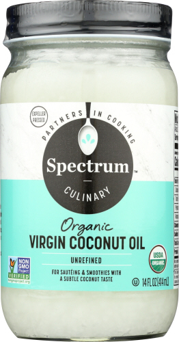 Picture of Spectrum Organic Products KHFM00855742 Organic Virgin Coconut Oil Unrefined, 14 oz