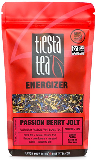 Picture of Tiesta Tea KHFM00085642 Energizer Passion Berry Jolt Pouch Black Tea&#44; 1.5 oz