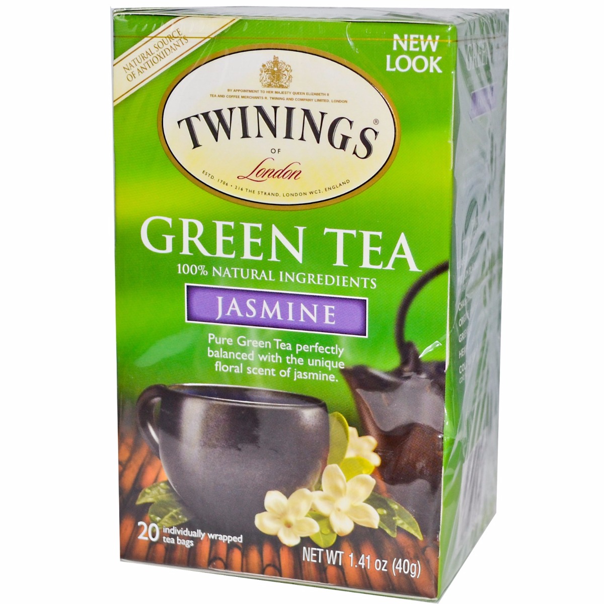 Picture of Twining Tea KHFM00019577 Jasmine Green Tea&#44; 1.41 oz - 20 Bags