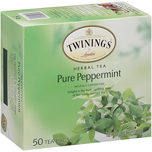 Picture of Twining Tea KHLV00315881 Pure Peppermint Herbal Tea&#44; 50 Bags