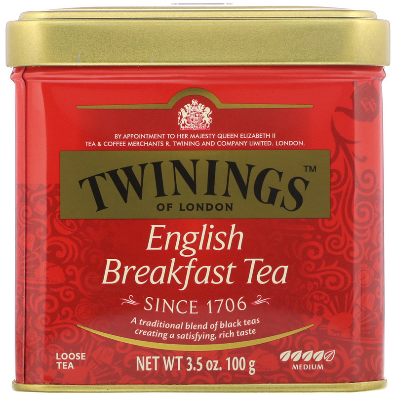 Picture of Twining Tea KHLV00528232 English Breakfast Loose Tea&#44; 3.53 oz
