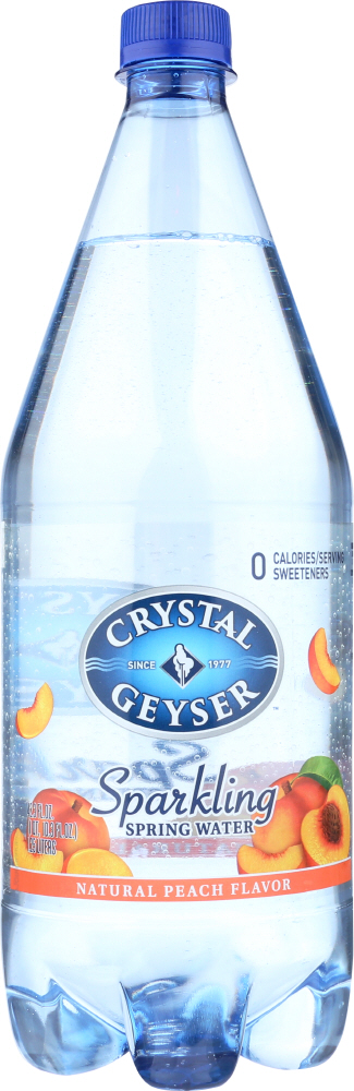 Picture of Crystal Geyser KHFM00288049 Water Spring Peach - 1.25 l