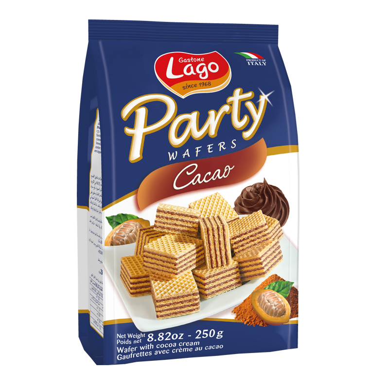 Picture of Gastone Lago KHLV00284825 Cacao Wafers Party Bag&#44; 8.82 oz