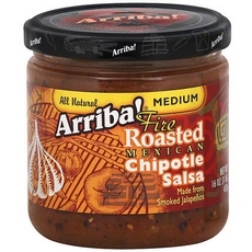 Picture of Arriba KHFM00018449 Fire Roasted Mexican Chipotle Salsa Medium, 16 oz