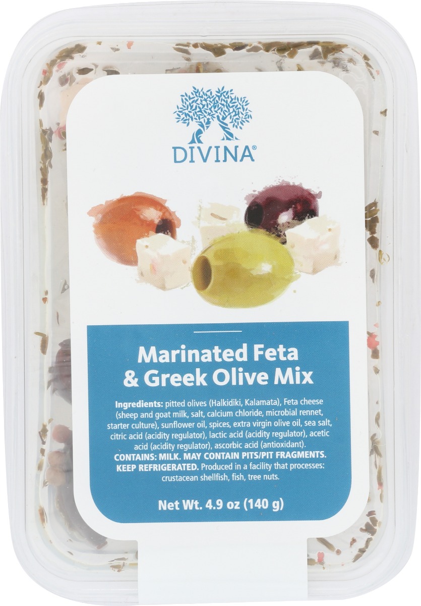 Picture of Divina KHCH00337574 Marinated Feta & Greek Olive Mix&#44; 4.90 oz