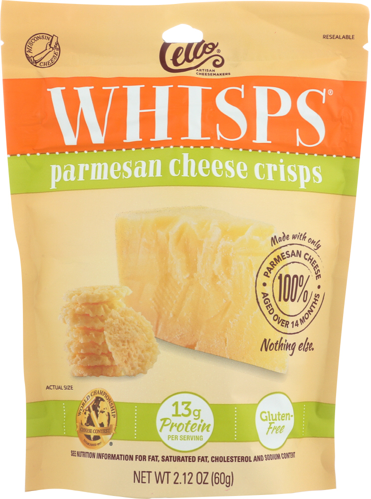 Picture of Cello KHFM00267850 2.12 oz Whisps Cheese Crisps Parmesan
