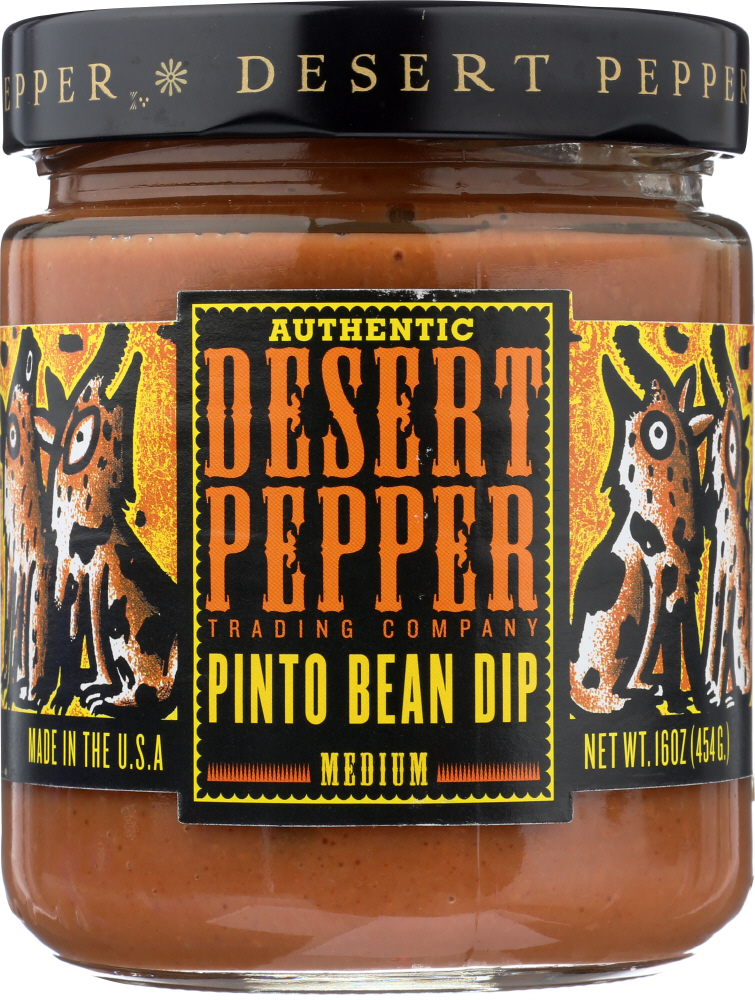 Picture of Desert Pepper KHFM00156539 16 oz Pinto Bean Dip