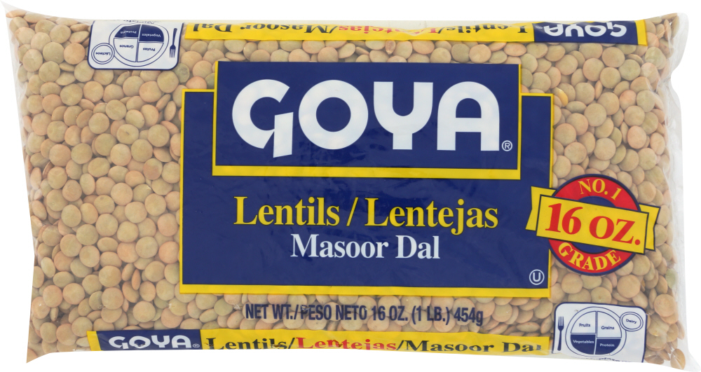 Picture of Goya KHFM00021870 16 oz Lentil Beans