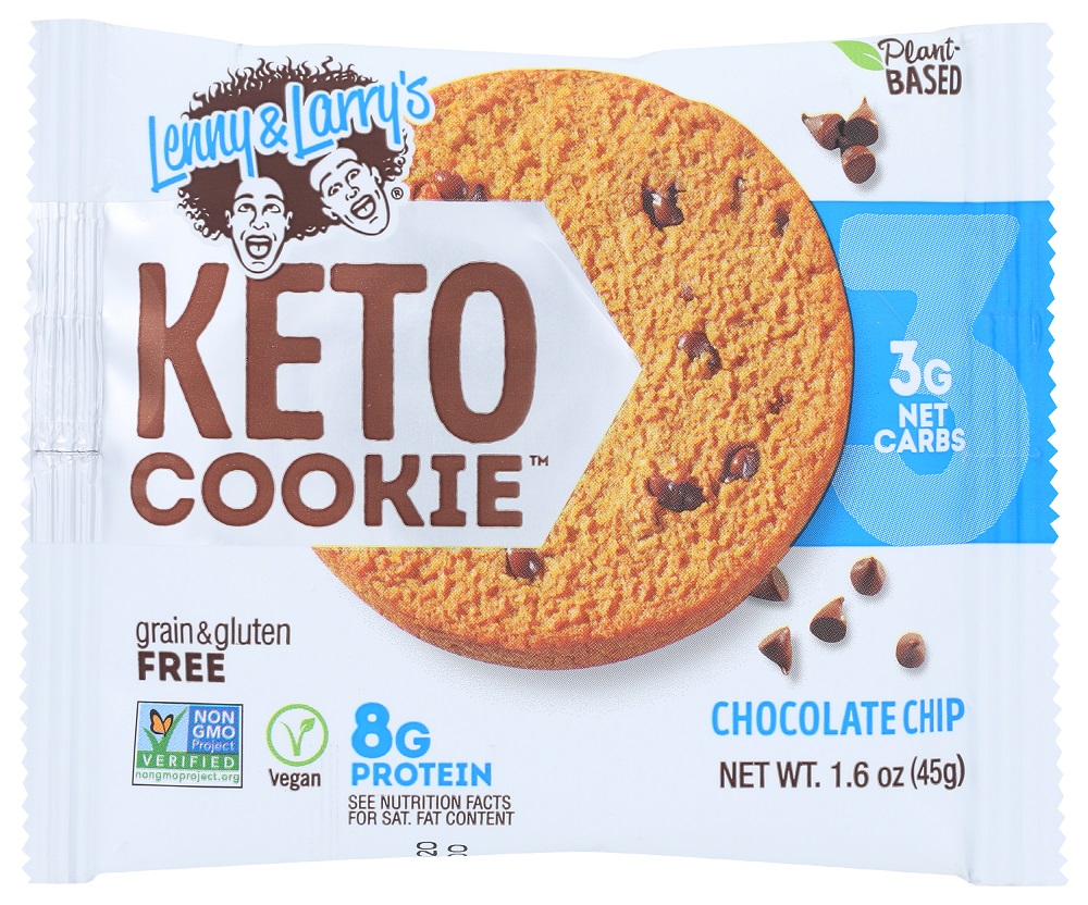 Picture of Lenny & Larrys KHLV00349698 1.60 oz Chocolate Chip Keto Cookie