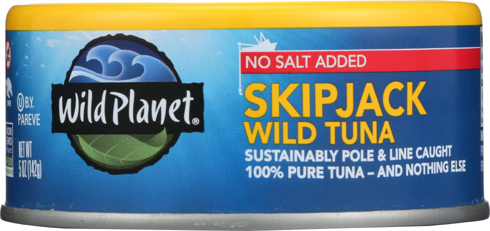 Picture of Wild Planet KHLV00257908 5 oz Tuna Wild Skipjack Light No Salt