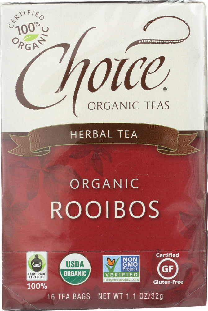 Picture of Choice Organic Teas KHFM00143831 1.27 oz Organic Rooibos Herbal 16 Tea Bags