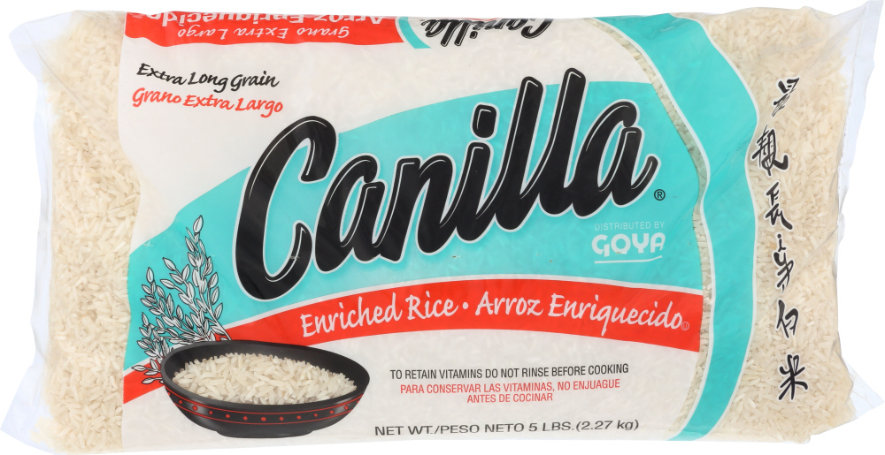 Picture of Goya KHLV00307187 5 lbs Rice Canilla Long Grain
