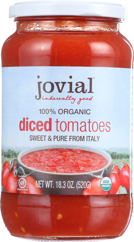 Picture of Jovial KHFM00756882 18.3 oz Organic Diced Tomatoes