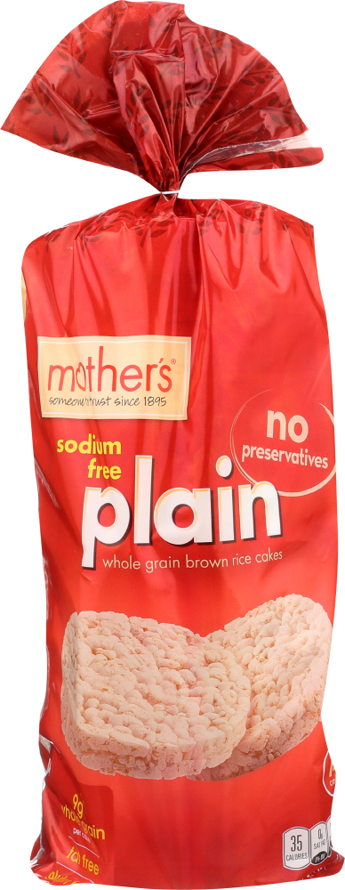 Picture of Mothers KHFM00603639 4.500 oz Rice Cake - Plain NS