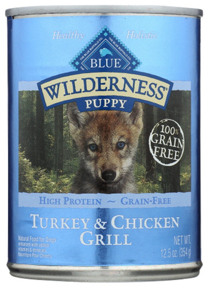 12.50 oz  Puppy Food - Turkey & Chicken Grill
