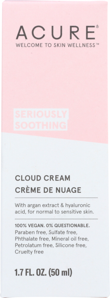 Picture of Acure KHLV00313690 Facial Soothing Cloud Cream - 1.7 fl oz
