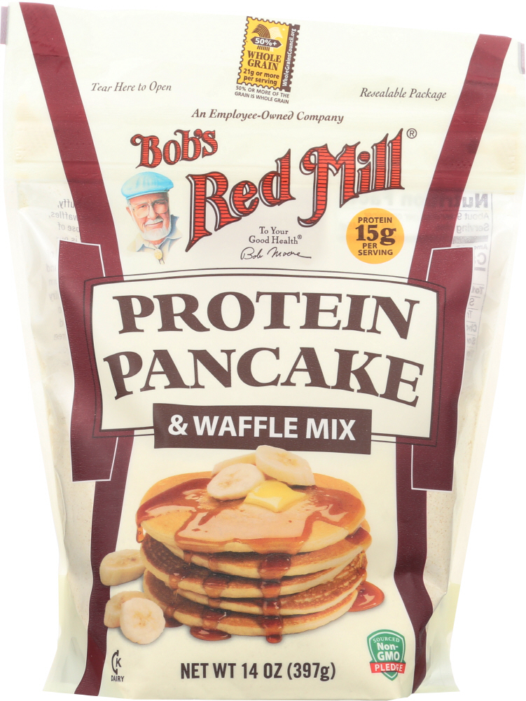 Picture of Bobs Red Mill KHFM00304946 Protein Pancake & Waffle Mix&#44; 14 oz