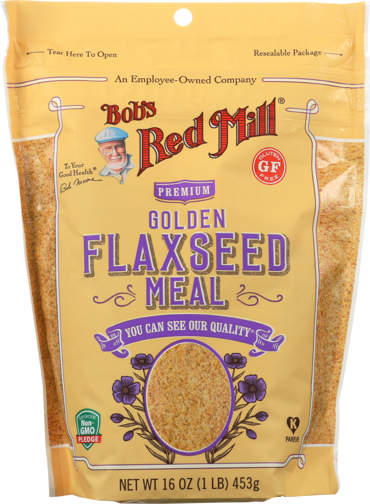 Picture of Bobs Red Mill KHFM00308360 16 oz Premium Golden Flaxseed Meal