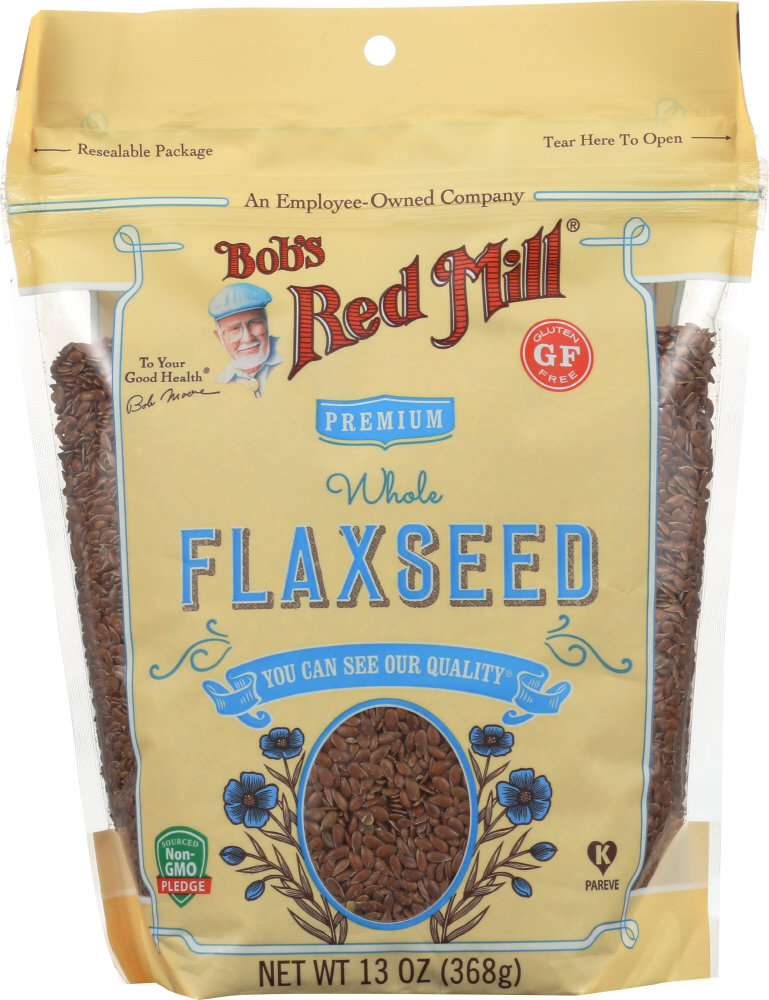 Picture of Bobs Red Mill KHFM00308711 13 oz Premium Whole Flaxseed Brown