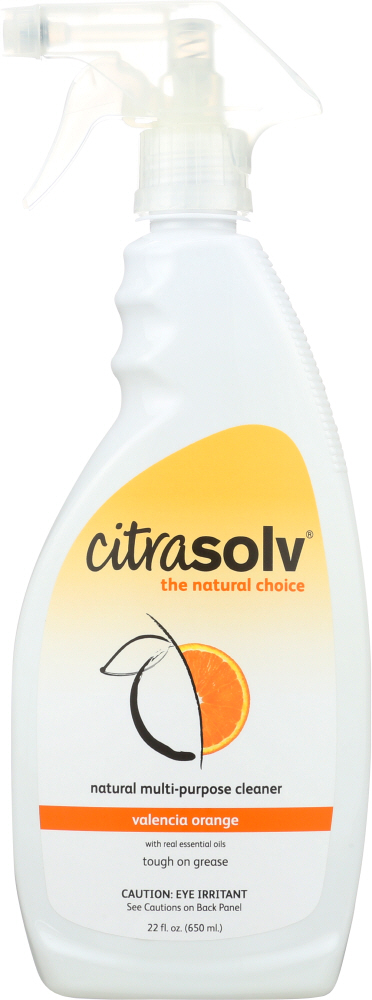 Citra Solv KHFM00288548 22 oz Multi Purpose Spray Cleaner - Valencia Orange -  Citra-Solv