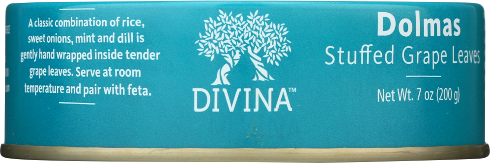 Picture of Divina KHFM00106294 7 oz Dolmas Stuffed Grape Leaves