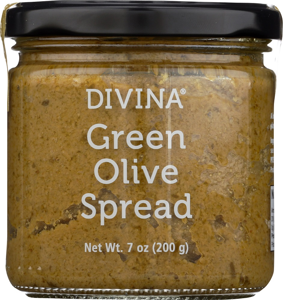 Picture of Divina KHLV00290039 7 oz Green Olive Spread
