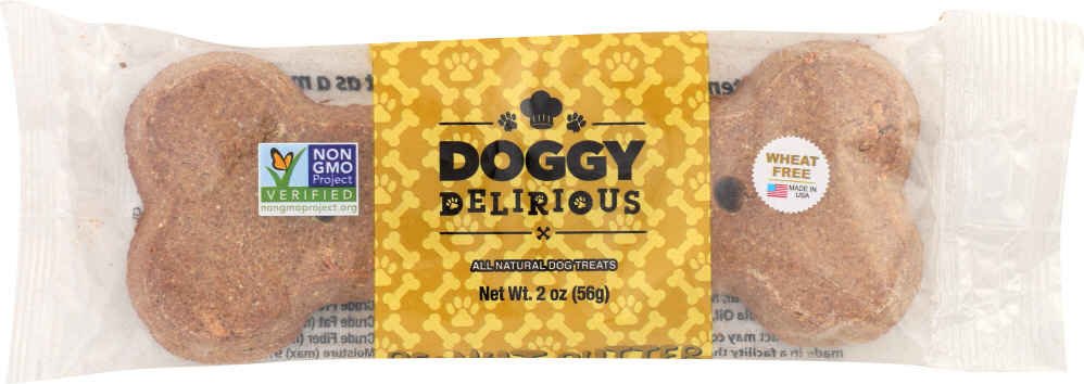 Picture of Doggy Delirious KHFM00287517 2 oz Peanut Butter Dog Big Bone