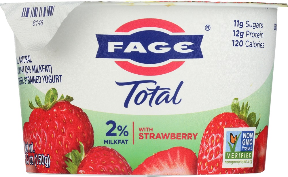 Picture of Fage KHFM00150193 5.3 oz Total 2 Percent Strawberry Yogurt