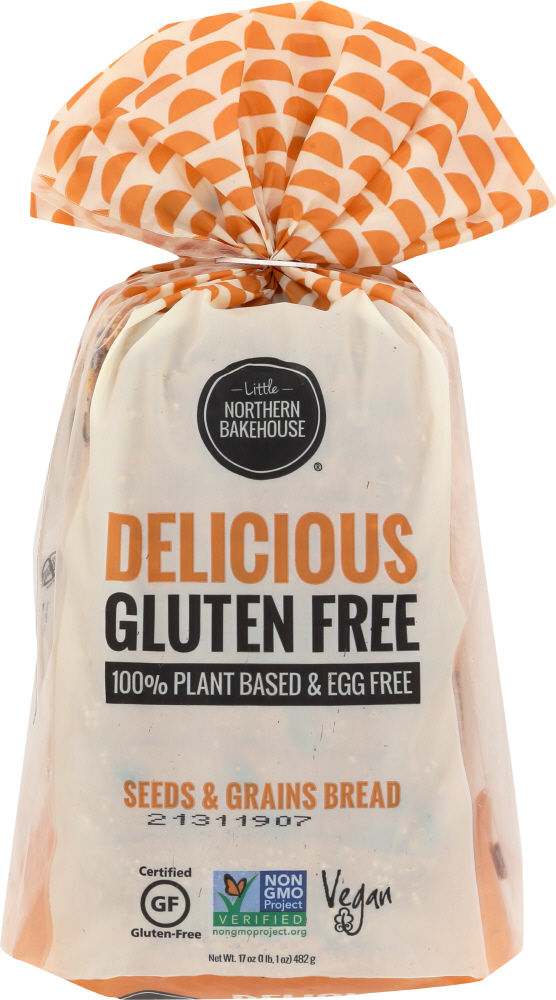 Picture of Little Northern Bakehouse KHFM00395764 17 oz Bread Seeds & Grains Gluten Free