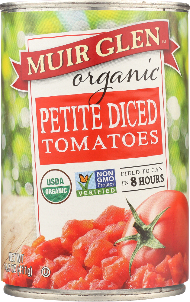Picture of Muir Glen KHFM00659862 14.5 oz Organic Petite Diced Tomatoes - Original