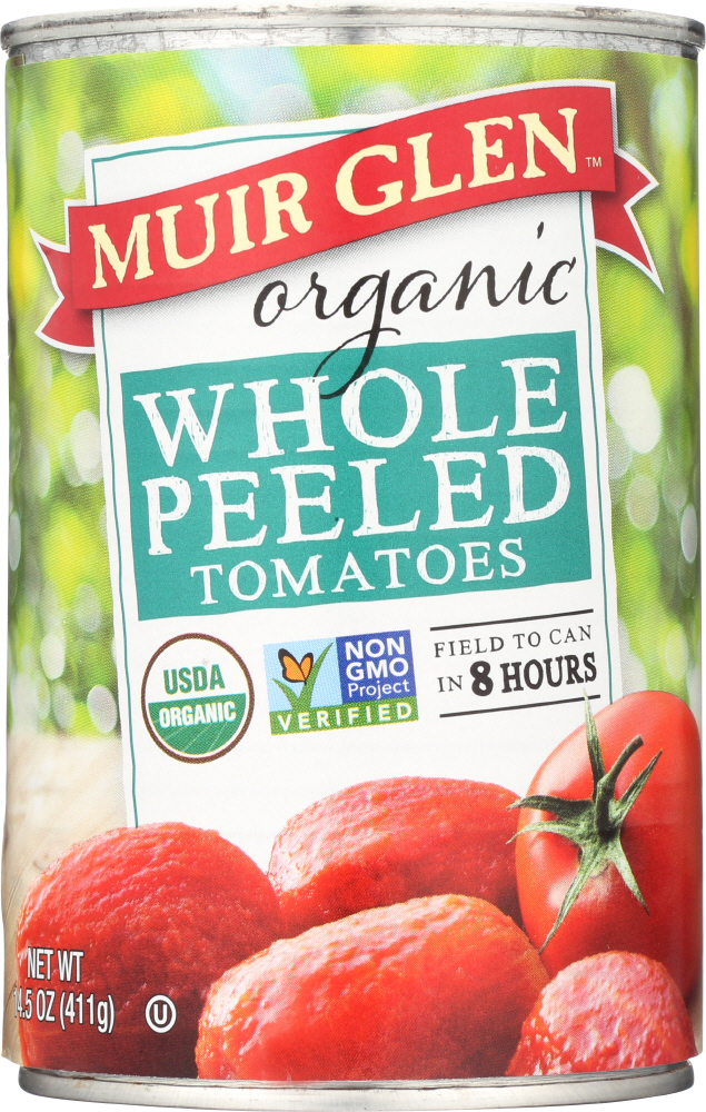 Picture of Muir Glen KHFM00733220 14.5 oz Organic Whole Peeled Tomatoes
