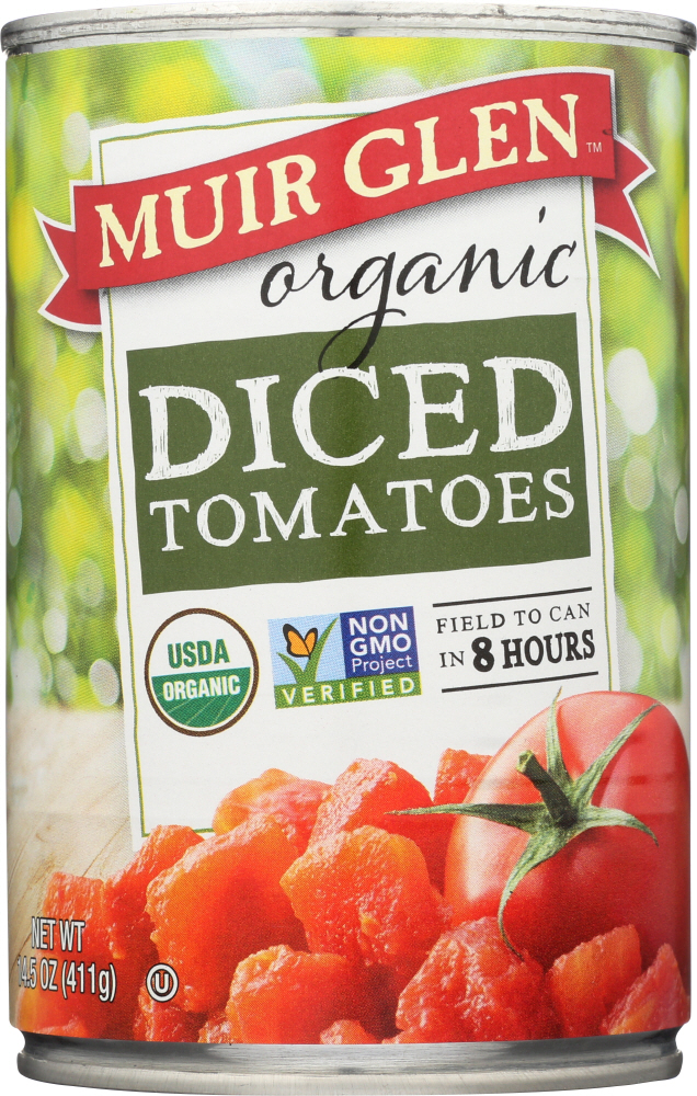 Picture of Muir Glen KHFM00733345 14.5 oz Organic Diced Tomatoes
