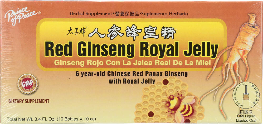 Picture of Prince of Peace KHFM00766097 Red Ginseng Royal Jelly - 10 Bottles