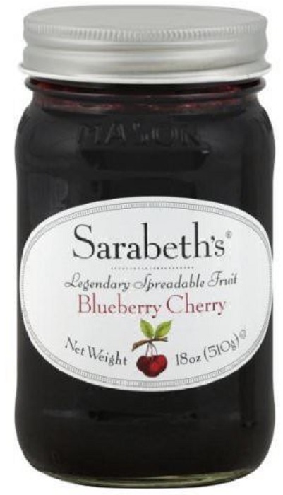 Picture of Sarabeths KHLV01529122 18 oz Fruit Spread - Blueberry Cherry