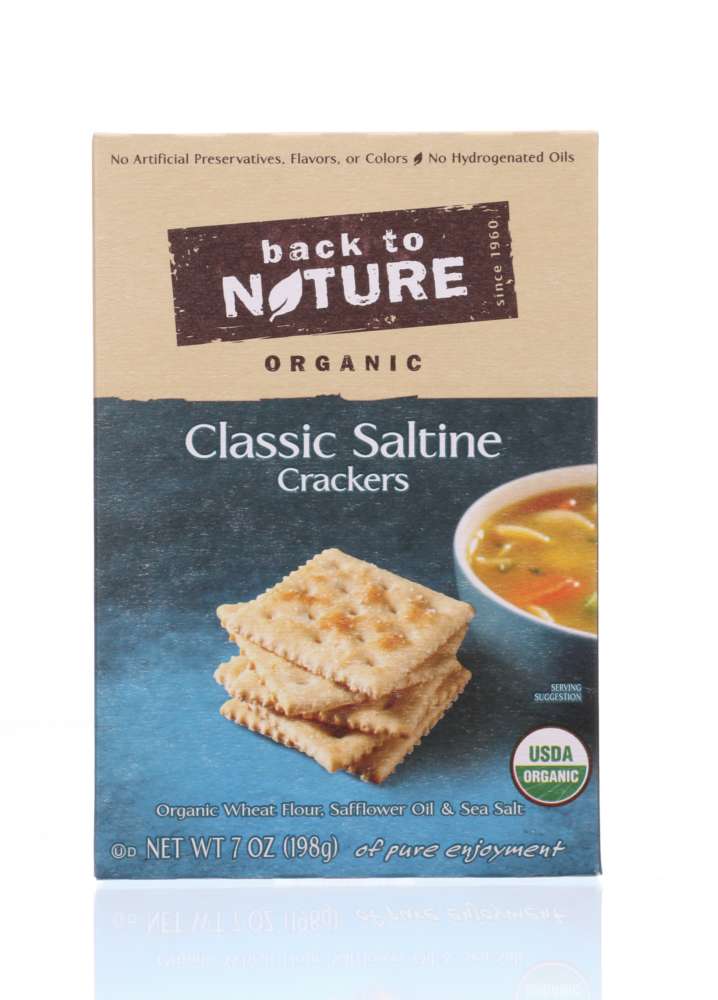Picture of Back to Nature KHFM00707554 7 oz Organic Classic Crackers Saltine