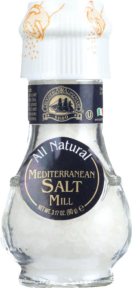 Picture of Drogheria & Alimentari KHFM00107979 3.17 oz Mediterranean Salt Mill