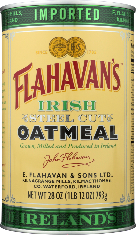 Picture of Flahavans KHLV01654946 28 oz Irish Oatmeal Cereal