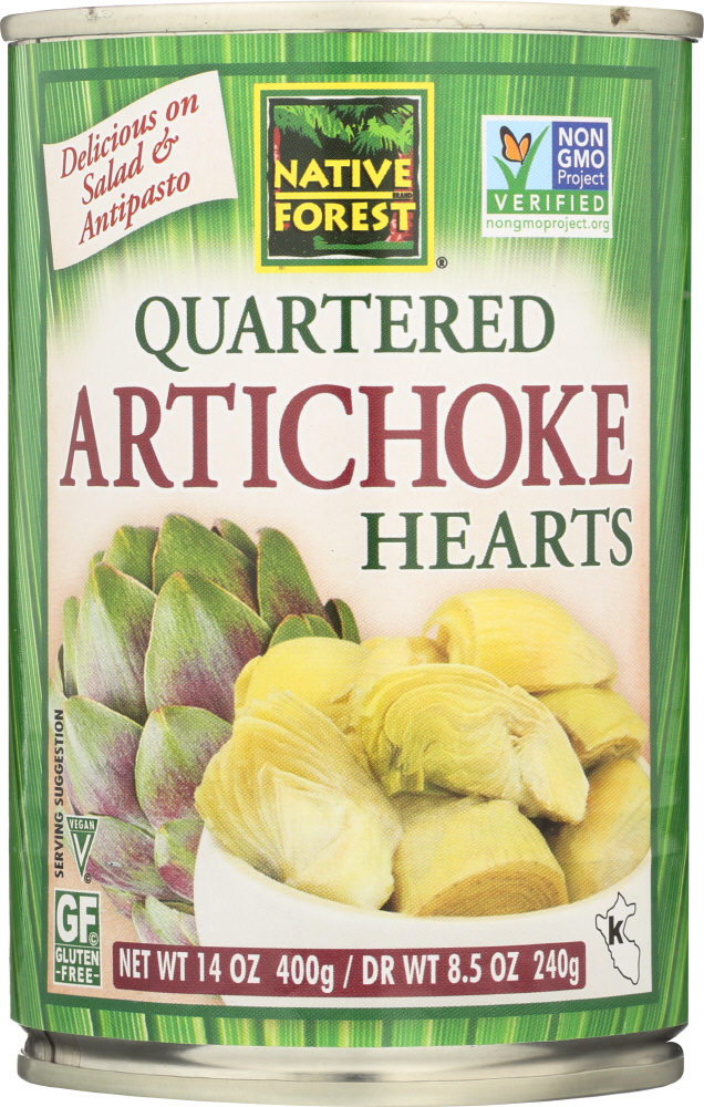Picture of Native Forest KHFM00616391 14 oz Quartered Artichoke Hearts