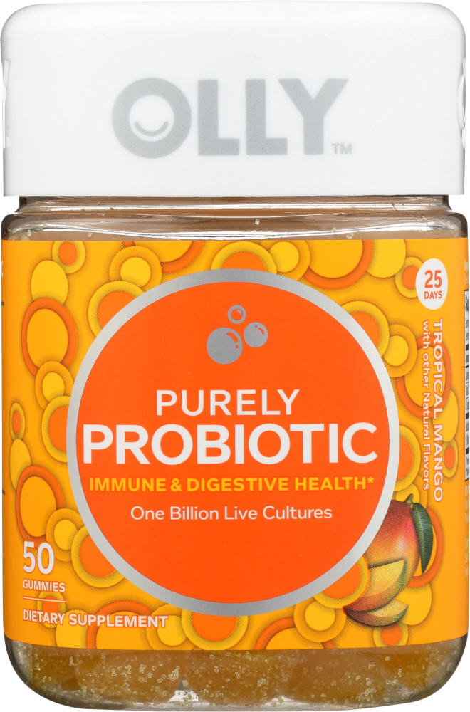 Picture of Olly KHFM00334627 Probiotic Tropical Mango Supplement - 50 Each