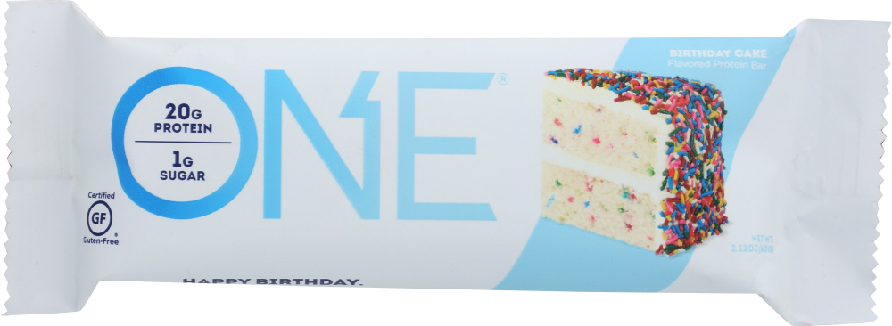 Picture of One Brands KHFM00276317 60 g One Bar - Birthday Cake
