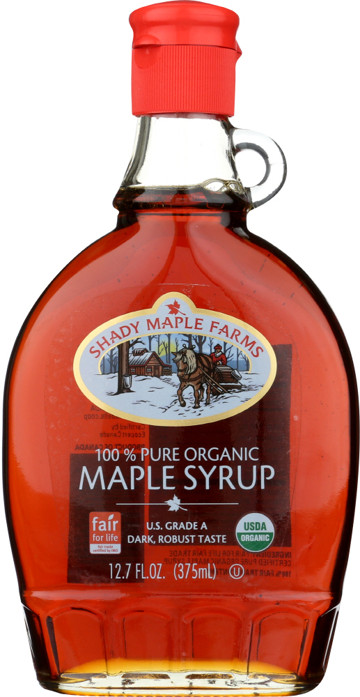 Picture of Shady Maple Farms KHFM00824995 12.7 oz Organic Grade B Maple Syrup