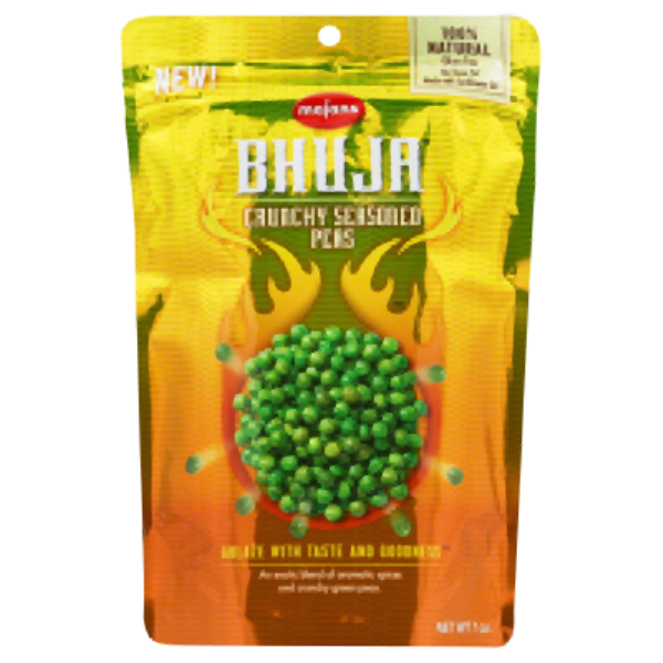 Picture of Bhuja KHFM00186791 7 oz Bhuja Snacks Crunchy Seasoned Peas