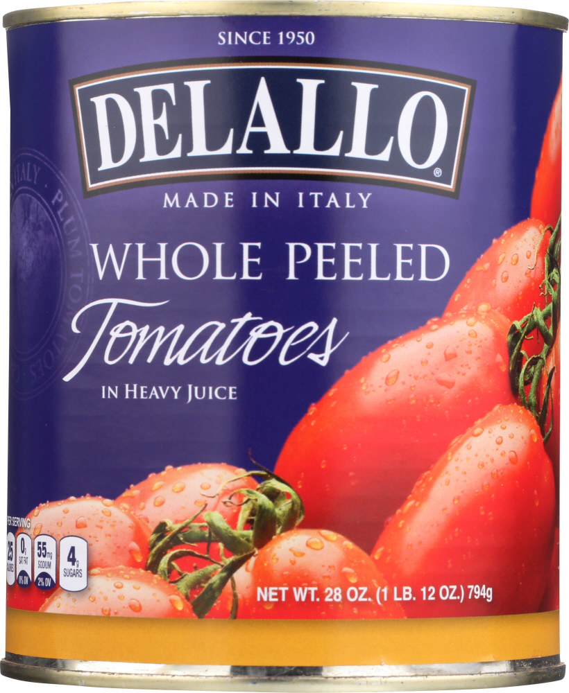 Picture of Delallo KHLV00627109 28 oz Tomato Peeled
